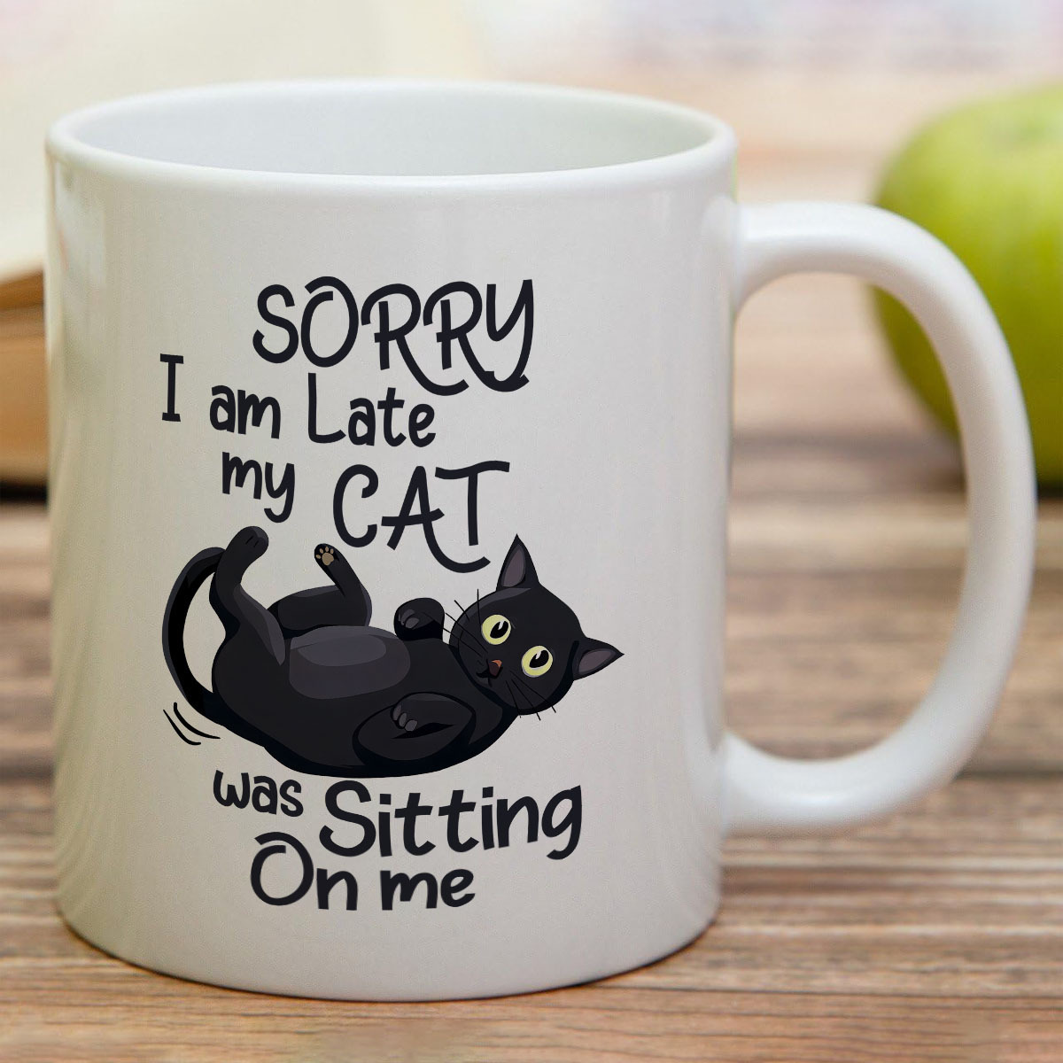 1 Funny Cat Shaped Ceramic Mug - Coffee Tea You And Me 리뷰 및 가격