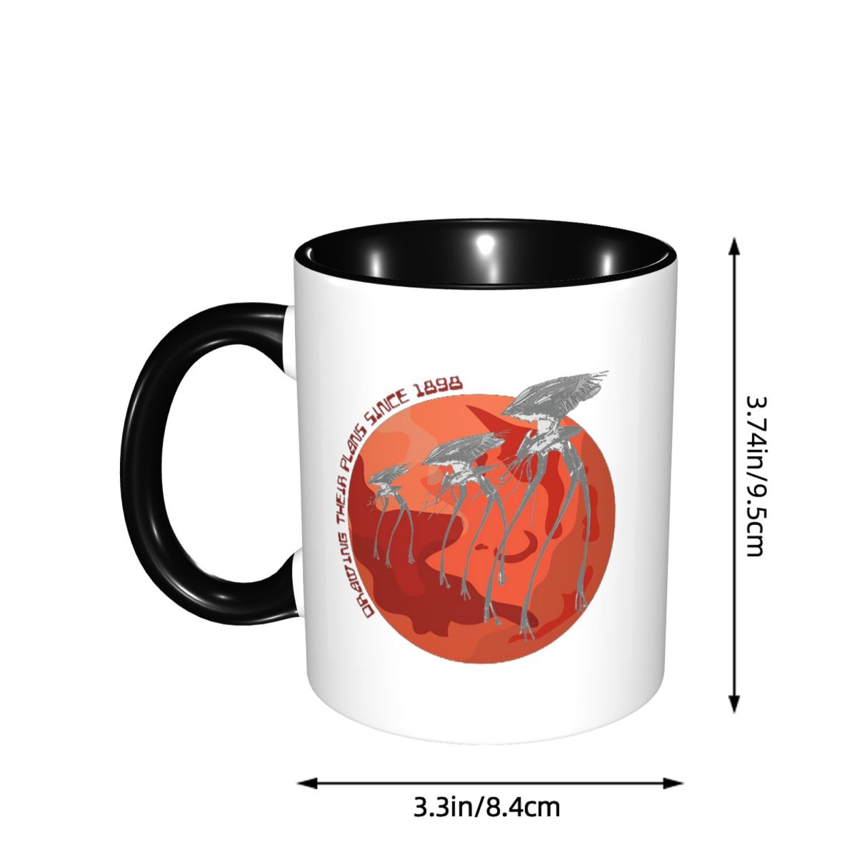 War Of The Worlds Drawing Thei - Draw Coffee And Tea 리뷰 및 가격