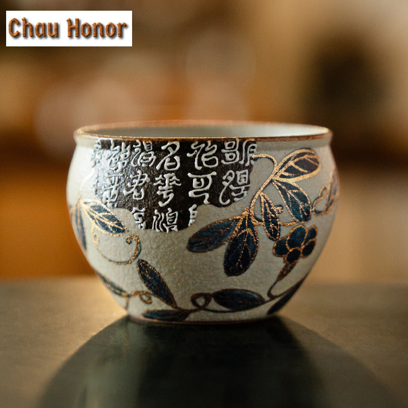 160ml Blue And White Flint Red - Draw Coffee And Tea 리뷰 및 가격