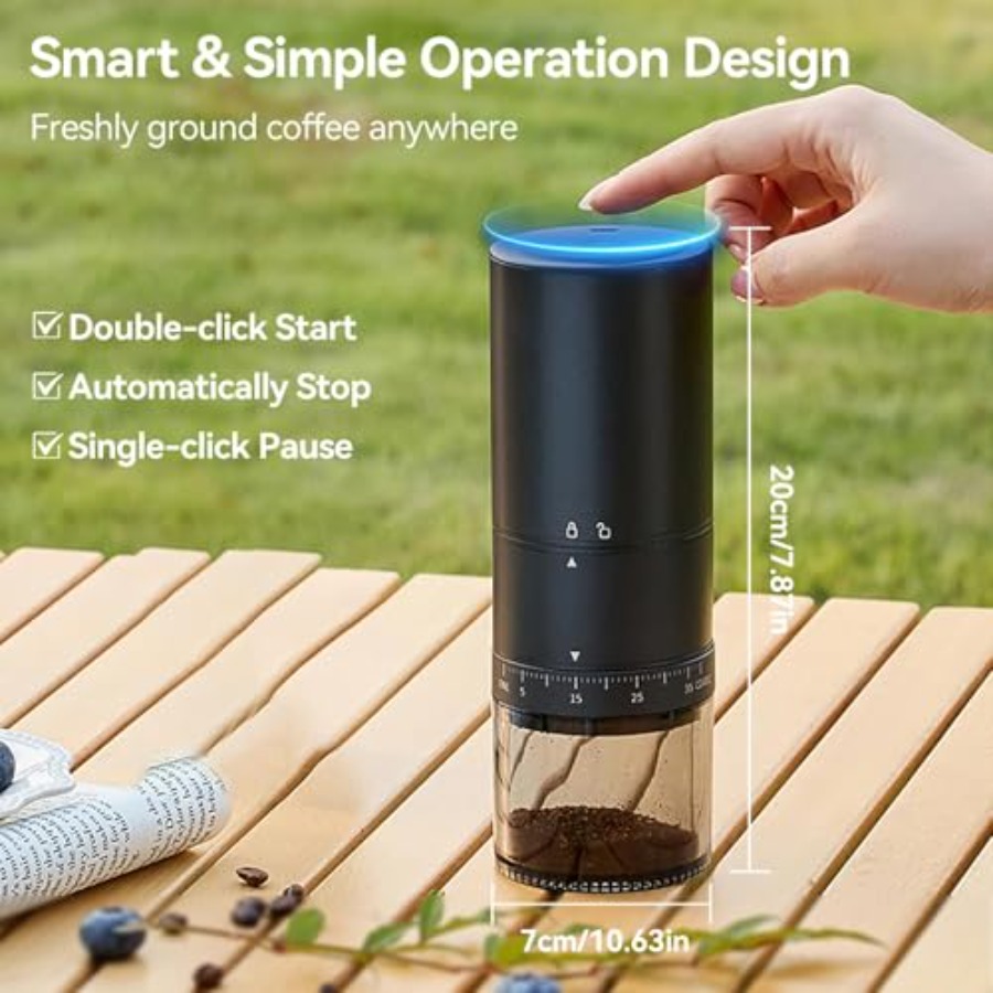 Portable Electric Coffee Grind - Coffee & Tea Haus 리뷰 및 가격