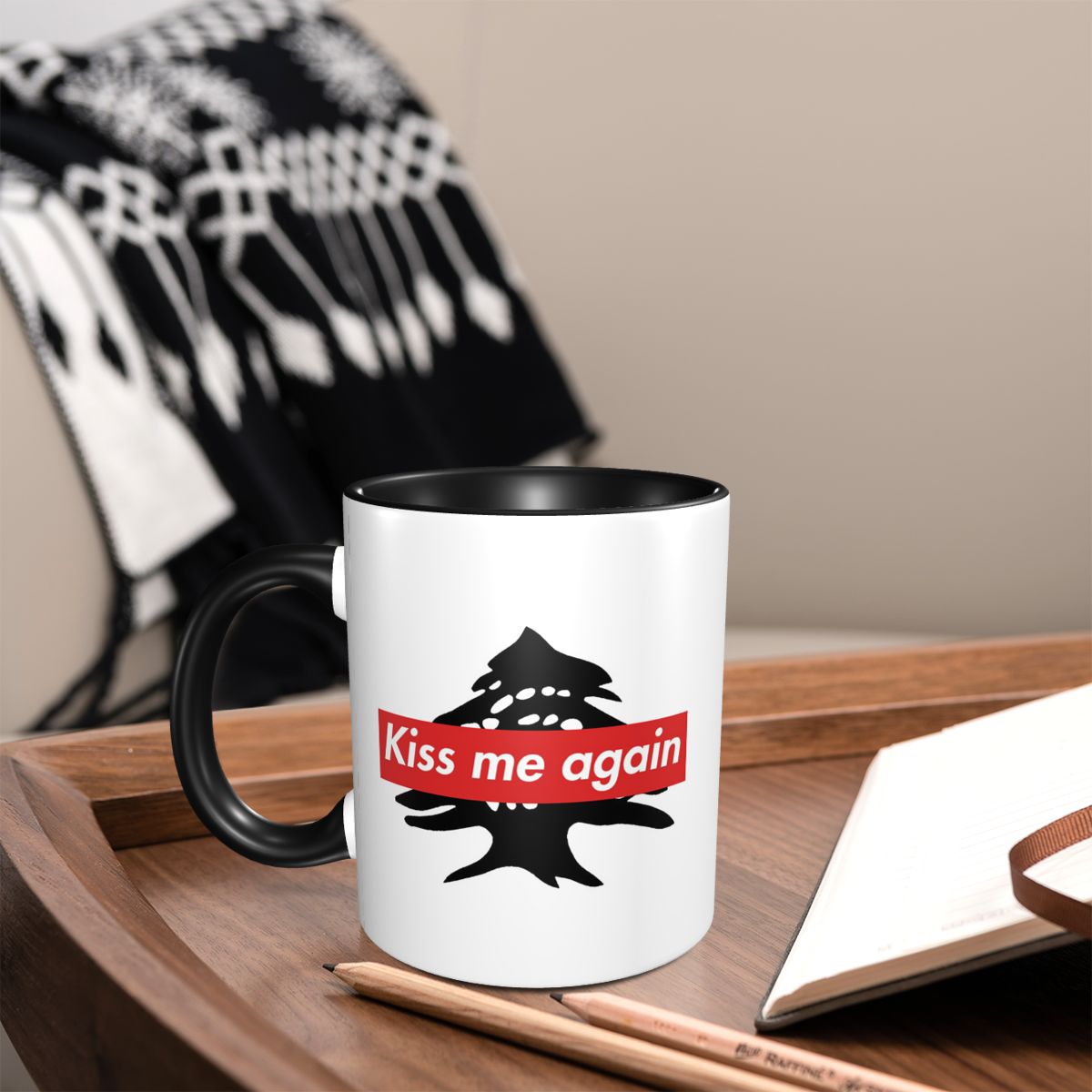 Lebanon Flag Lebanese Kiss Me  - Coffee Tea You And Me 리뷰 및 가격