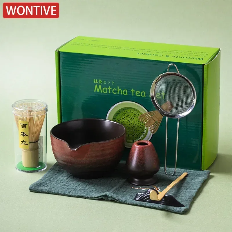 1-7pcs Japanese Matcha Making  - Matcha Whisk Set 리뷰 및 가격