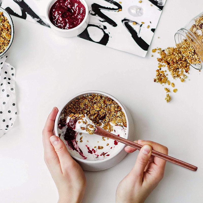 BAAJ-Wood Iced Tea Spoons Smal - Coffee Tea Mix 리뷰 및 가격