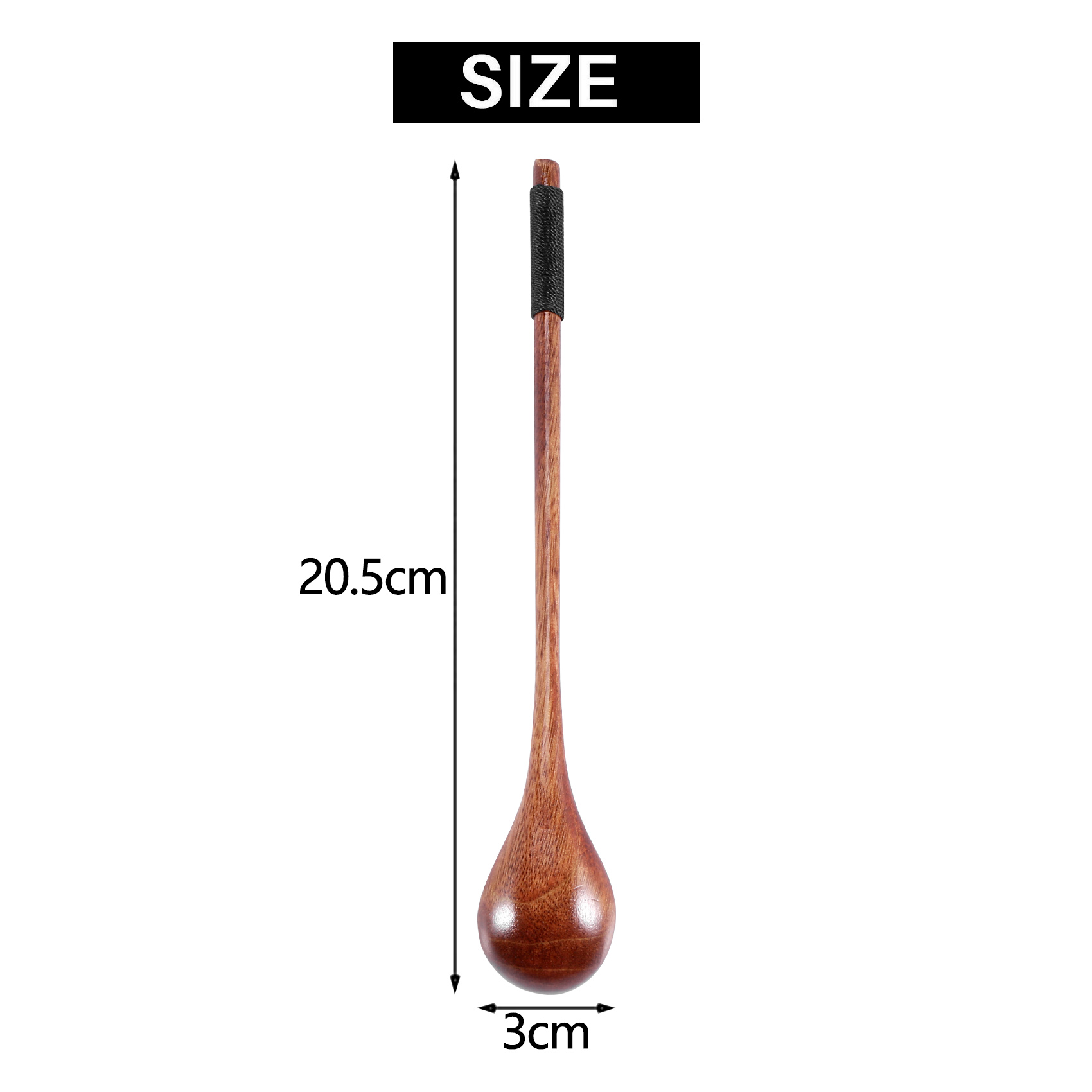 5 Pcs Wooden Spoons Cooking Sp - Coffee Tea Mix 리뷰 및 가격