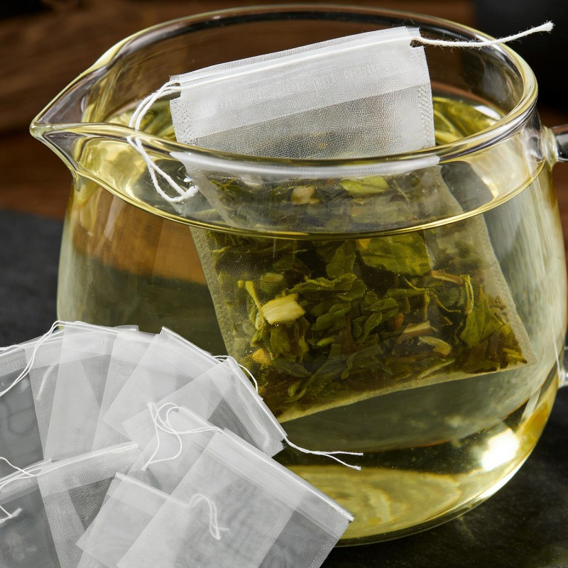 200/50Pcs Nylon Tea Bags Small - Coffee Tea Leaf 리뷰 및 가격