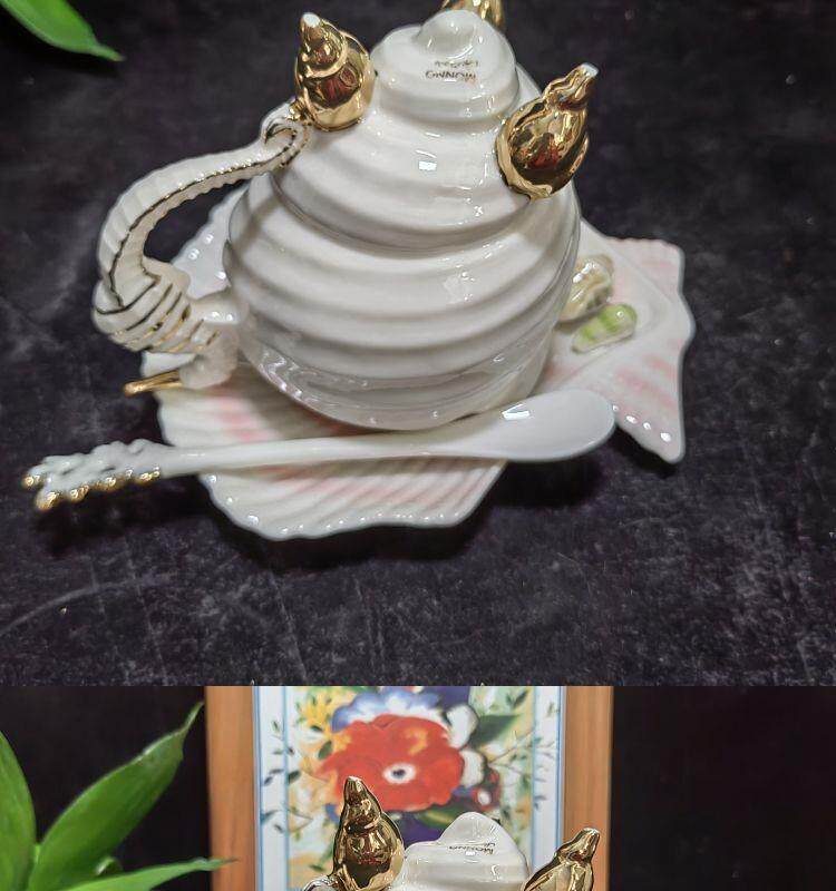 Ocean Series Gold Drawing Crea - Draw Coffee And Tea 리뷰 및 가격
