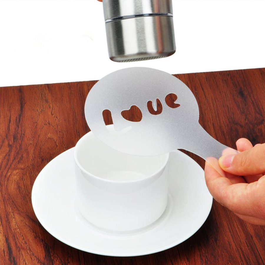 16pcs Coffee Latte Art Stencil - Coffee Stencil Art 리뷰 및 가격