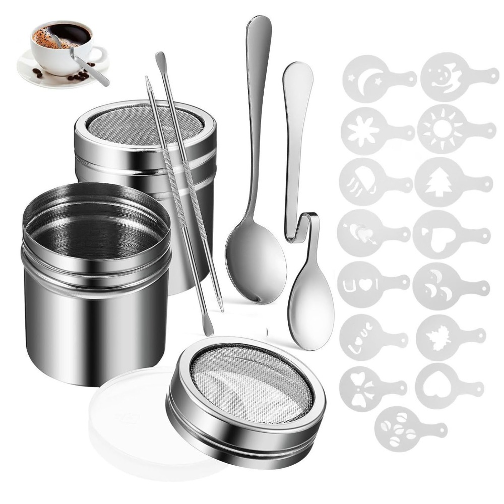 Stainless Steel Latte Art Pen  - Coffee Stencil Art 리뷰 및 가격