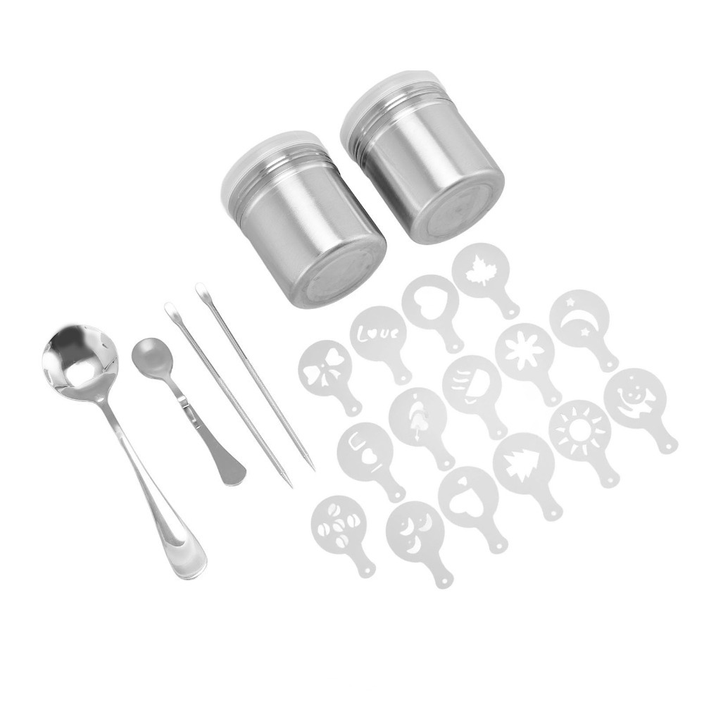Stainless Steel Latte Art Pen  - Coffee Stencil Art 리뷰 및 가격