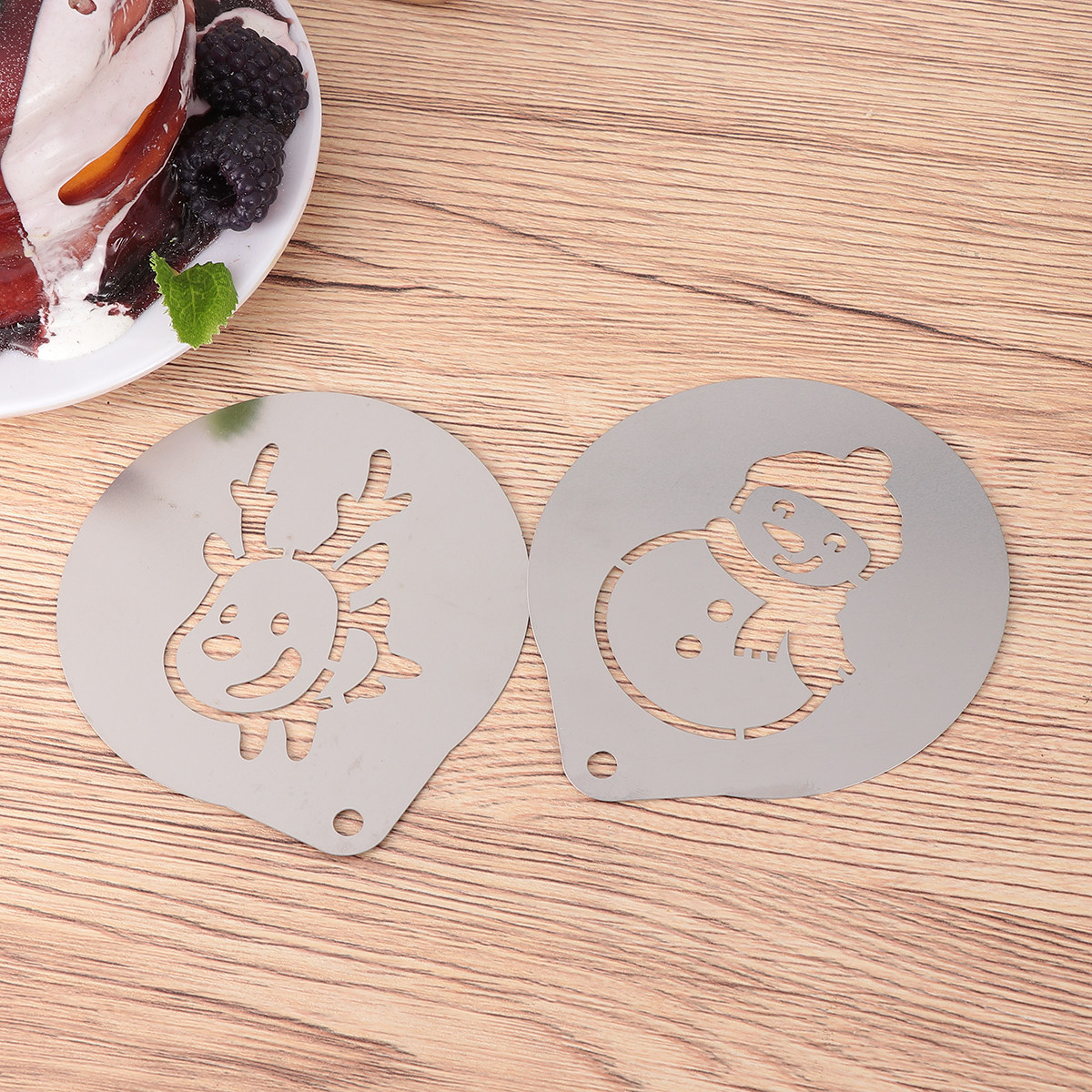 Coffee Art Template Mold Tool  - Coffee Stencil Art 리뷰 및 가격