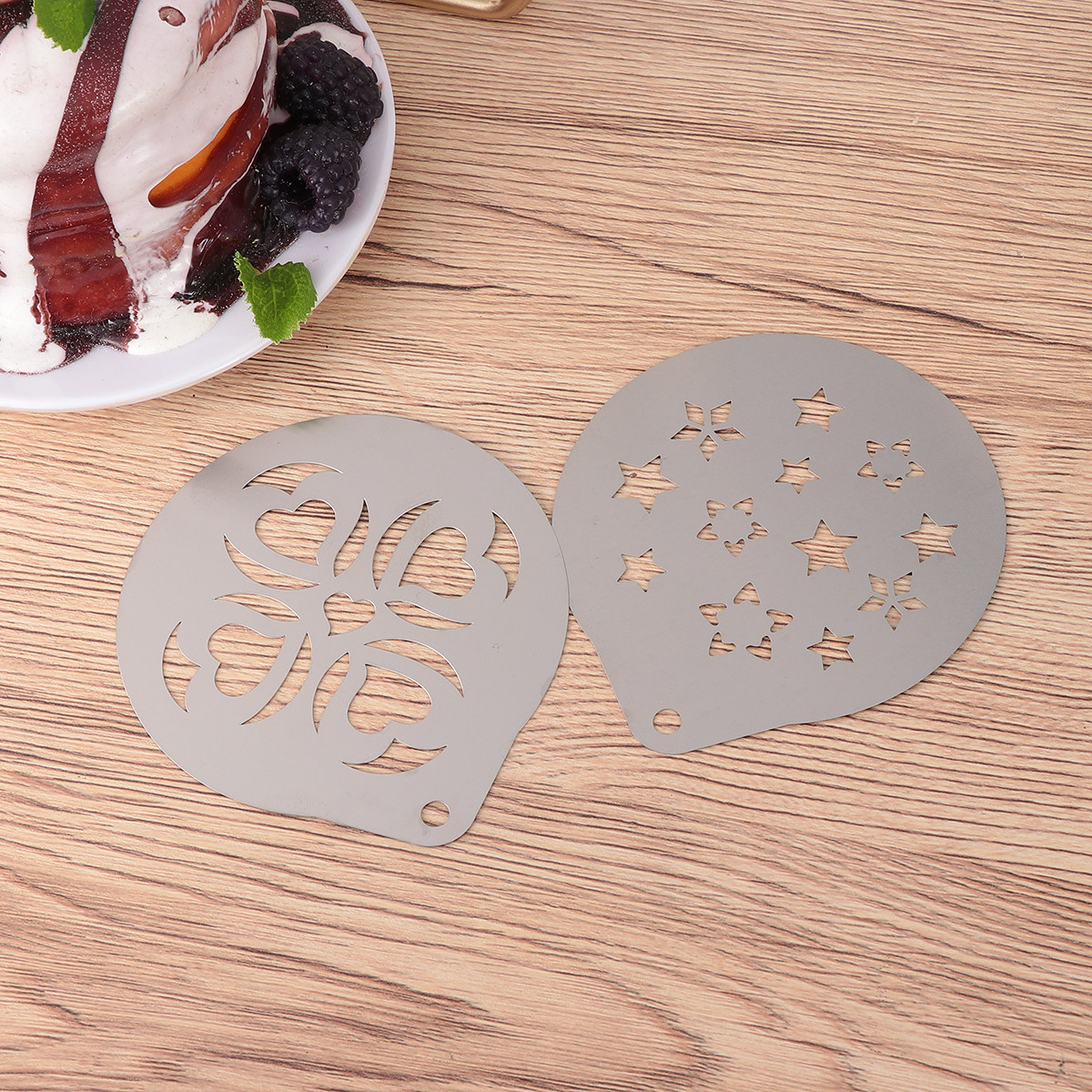 Coffee Art Template Mold Tool  - Coffee Stencil Art 리뷰 및 가격