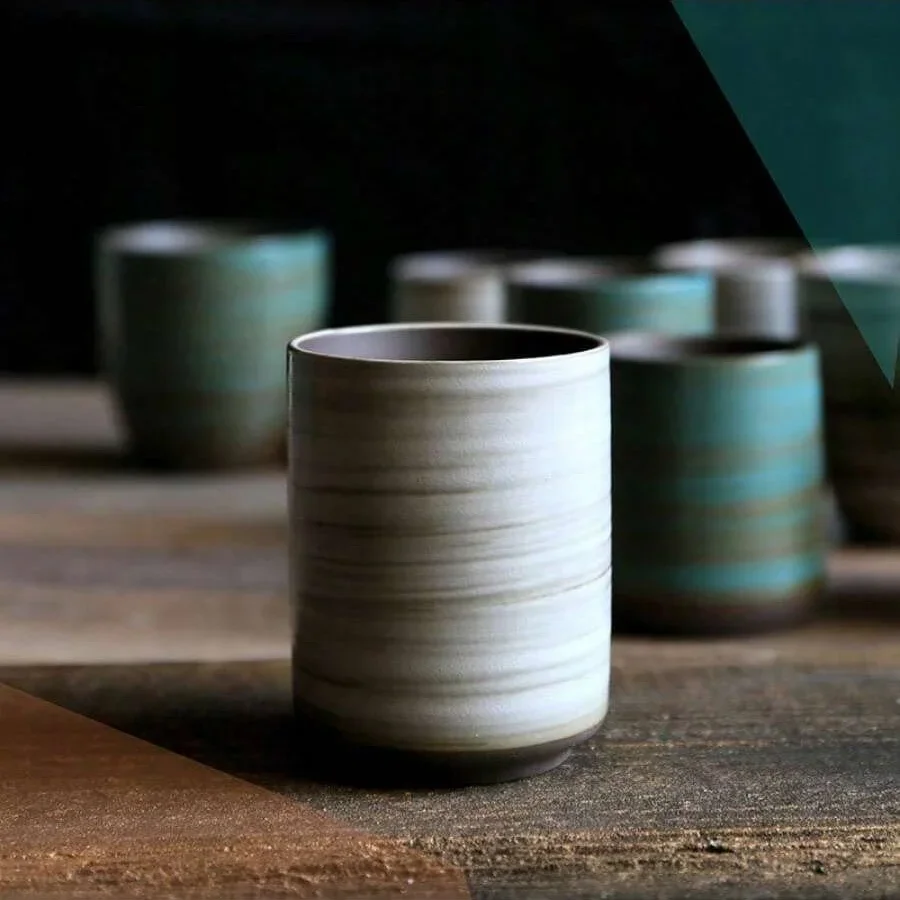 Hand-Painted Crackle Glaze Sto - Coffee Tea For Me 리뷰 및 가격