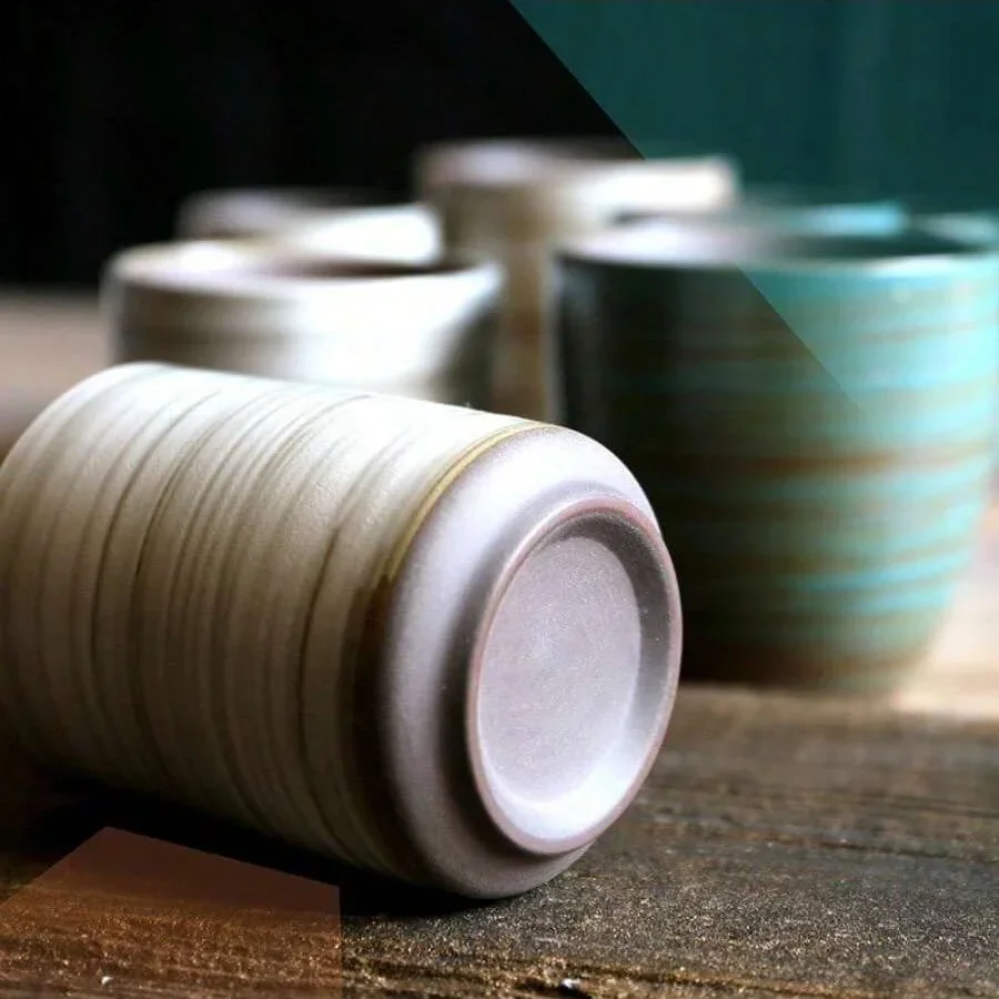 Hand-Painted Crackle Glaze Sto - Coffee Tea For Me 리뷰 및 가격