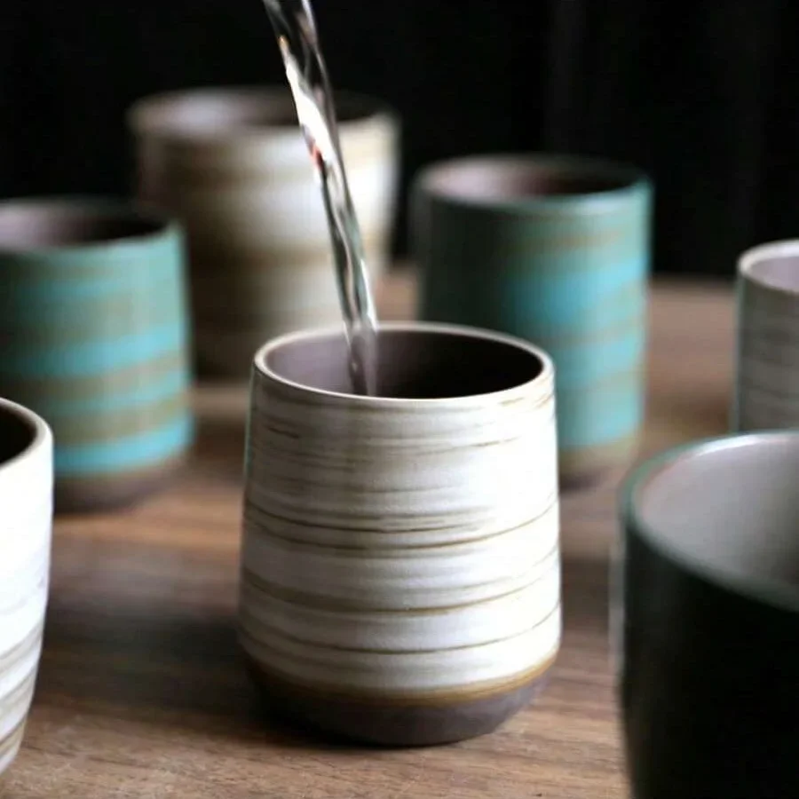 Hand-Painted Crackle Glaze Sto - Coffee Tea For Me 리뷰 및 가격