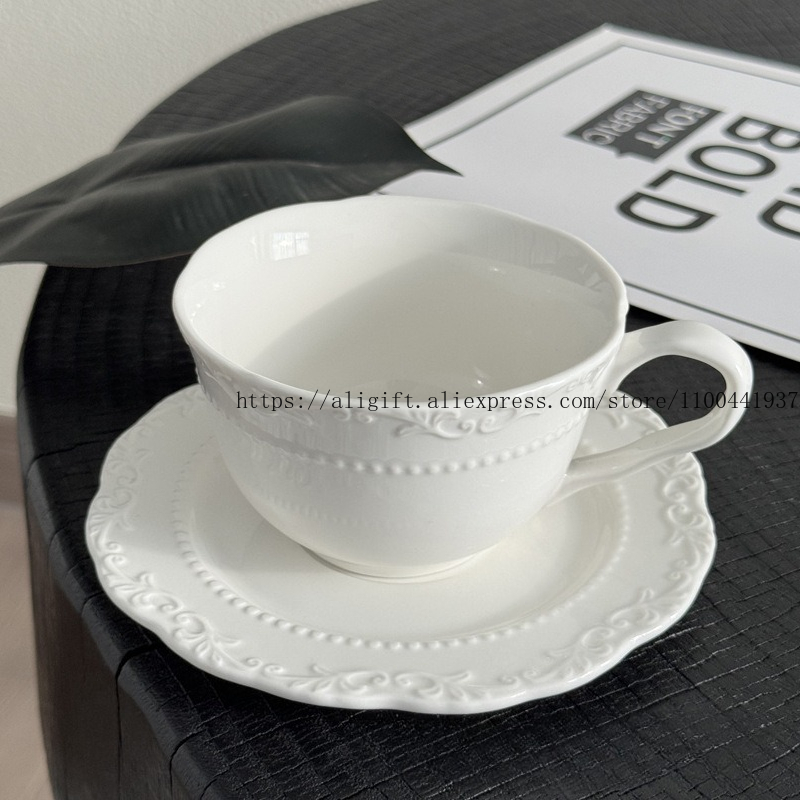 French Light Luxury Embossed F - Coffee Tea Mix 리뷰 및 가격