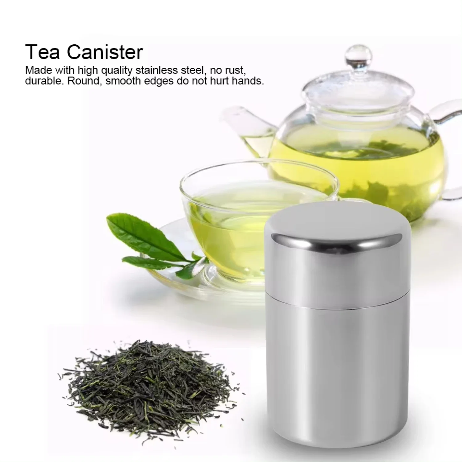 Stainless Steel Tea Leaf Tins  - Coffee Tea Leaf 리뷰 및 가격