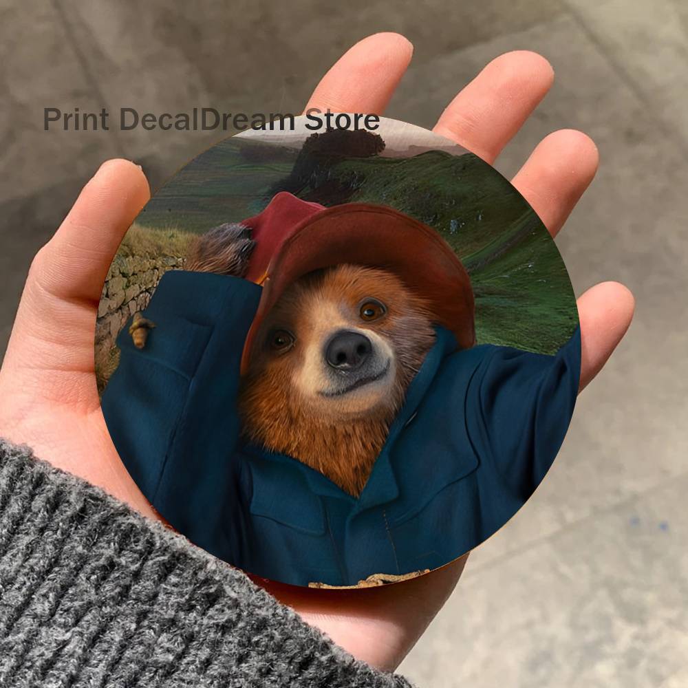 P-Paddington Bear Wood Coaster - Coffee Tea Mix 리뷰 및 가격