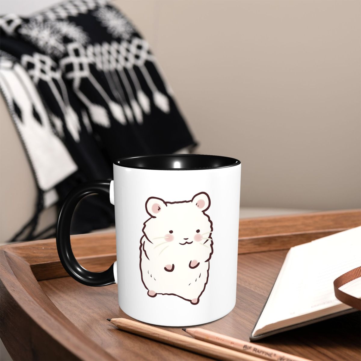 Cute Hamster Drawing Mug Funny - Draw Coffee And Tea 리뷰 및 가격