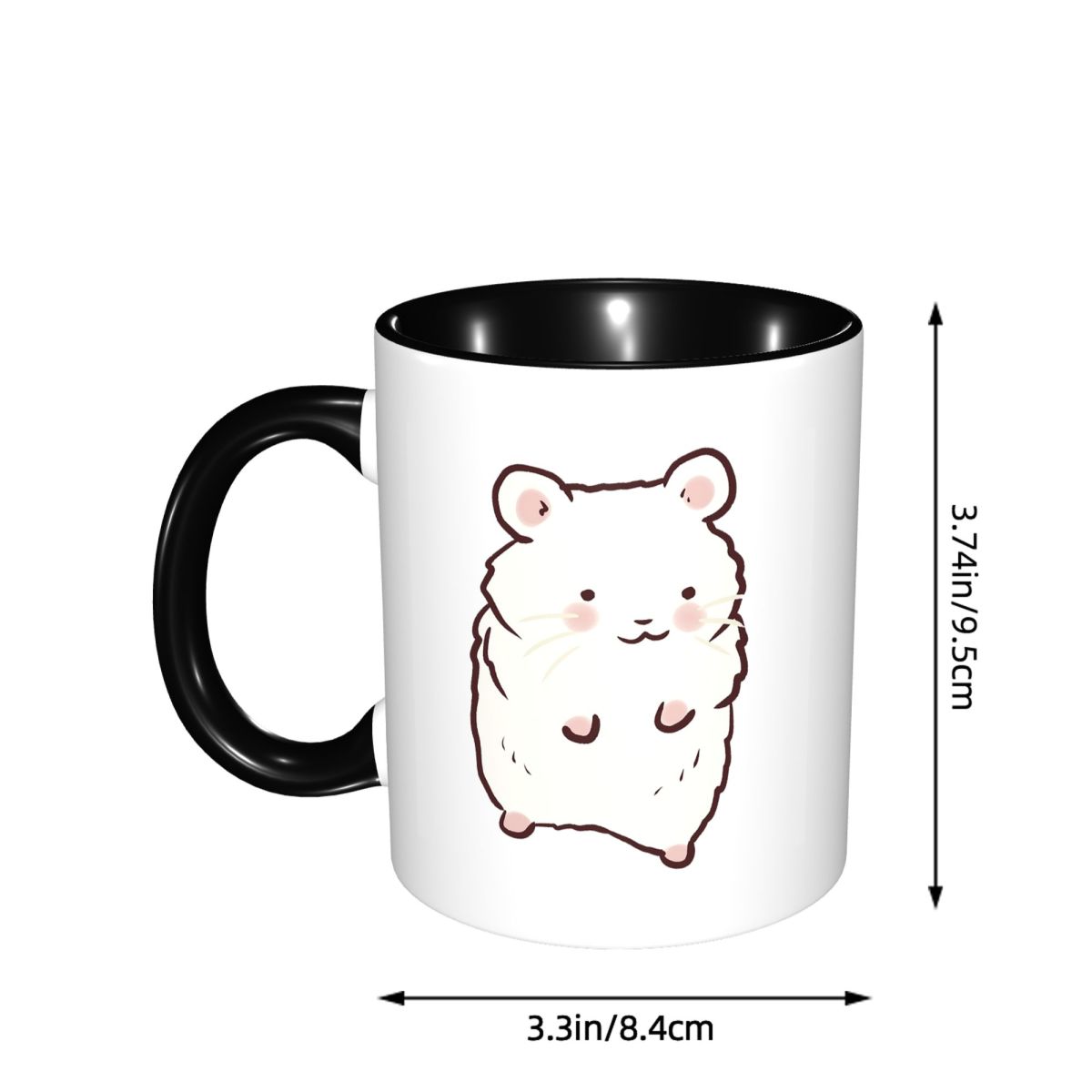 Cute Hamster Drawing Mug Funny - Draw Coffee And Tea 리뷰 및 가격