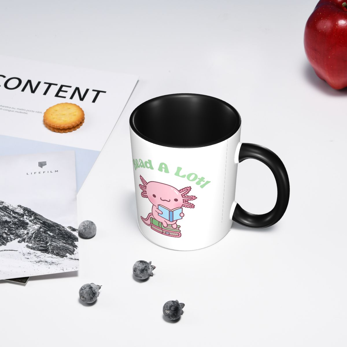 Cute Read A Lotl Like An Axolo - Coffee Tea Like 리뷰 및 가격
