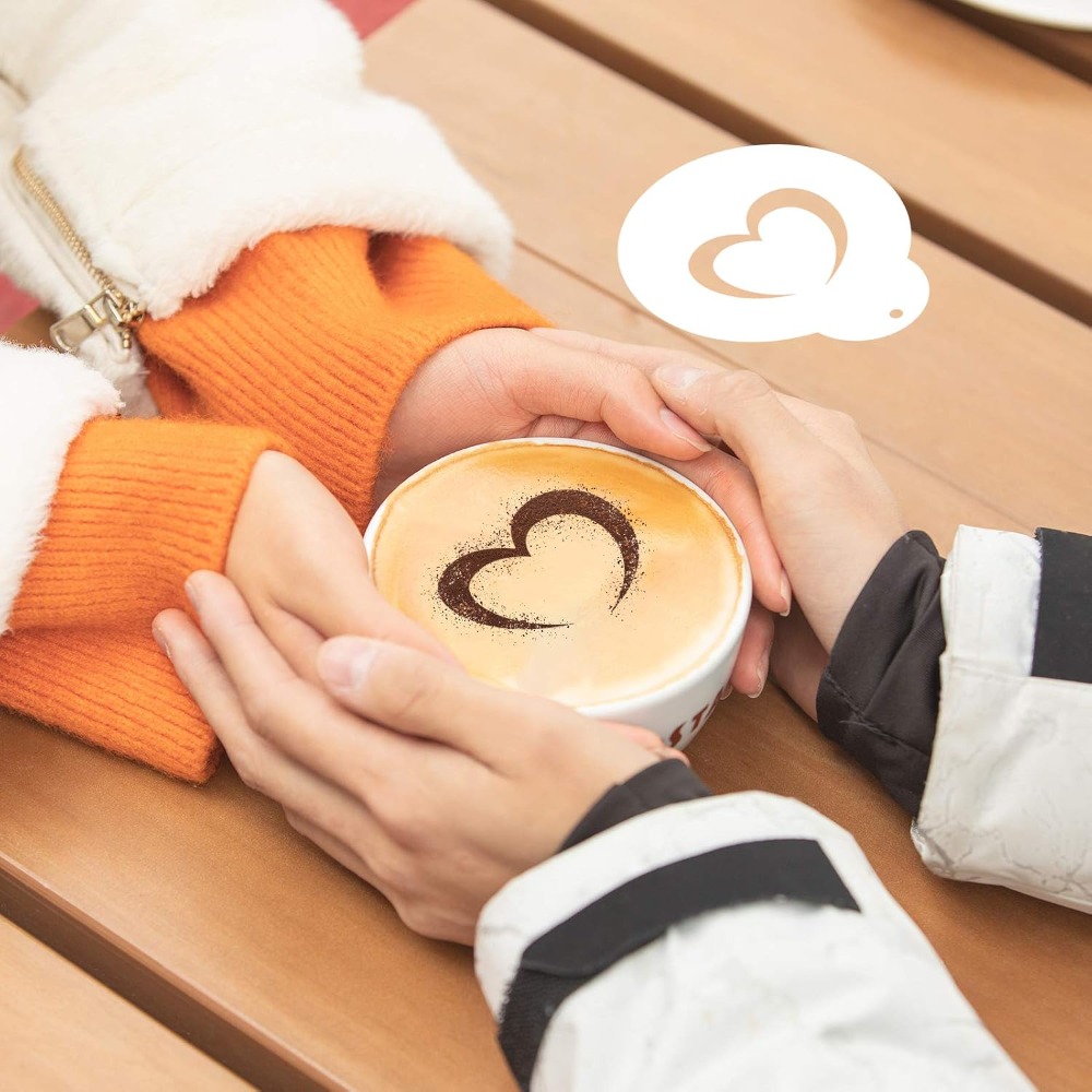 Coffee Stencil 15 Pieces Latte - Coffee Stencil Art 리뷰 및 가격