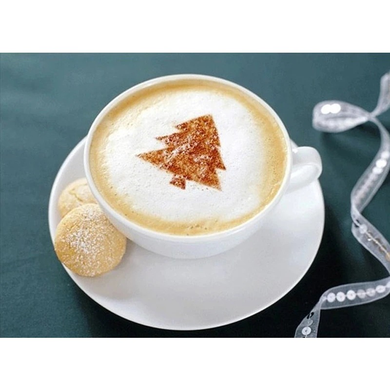16Pcs Coffee Art Stencils Bari - Coffee Stencil Art 리뷰 및 가격